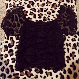 black boutique shirt
